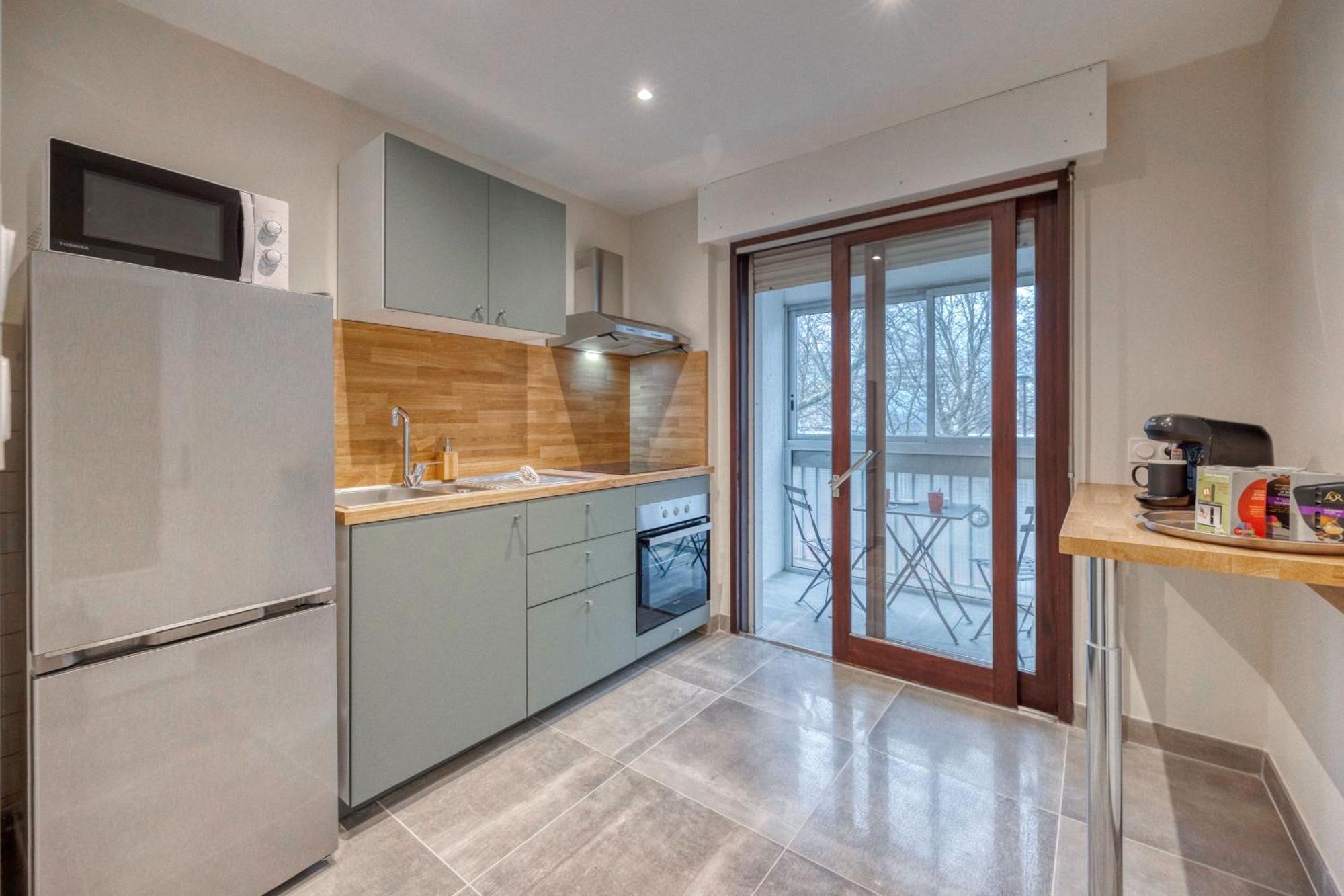 Le Bellevue - Gare De Grenoble Apartment Exterior photo